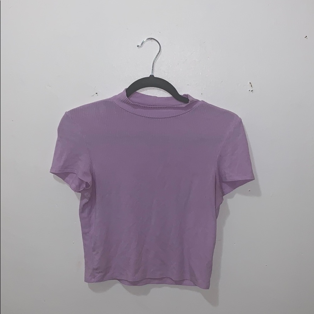 American Eagle Soft& Sexy Rib Crop Top